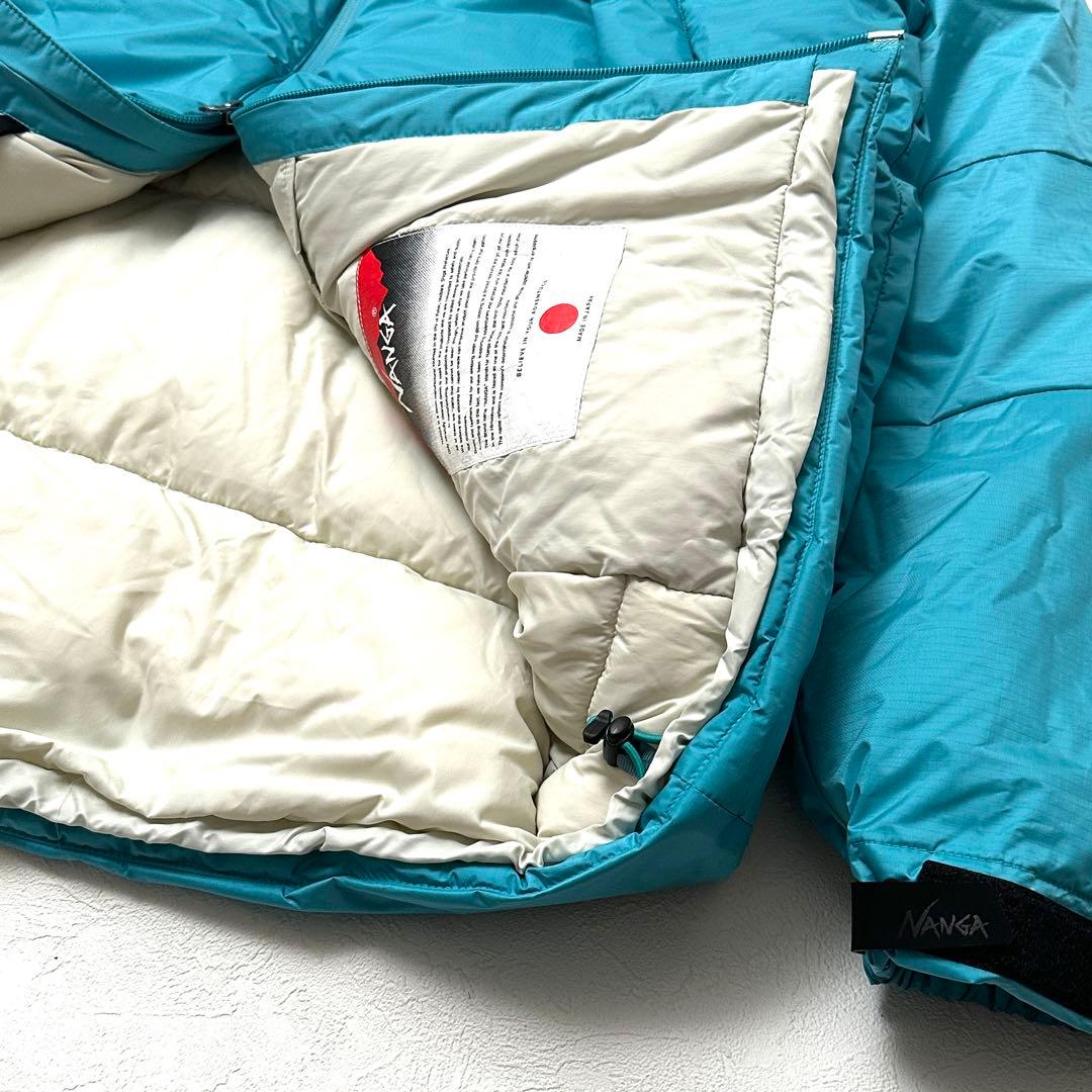 2025年製　NANGA オーロラテックス　ダウンジャケット　ターコイズ　XXL