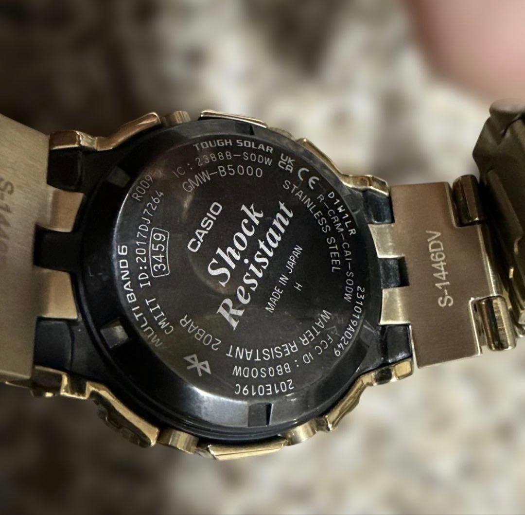時計 CASIO G-SHOCK GMW-B5000GD-9JF