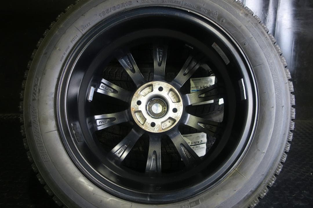 WEDS レオニス CX 新品スタッドレス BS 185/60R16 デミオ等