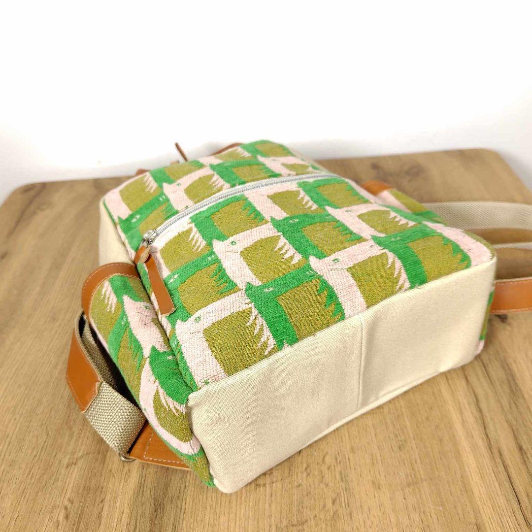 【専用】ミナペルホネン/サラブレッドマスタード/ボストン型トートリュック本革