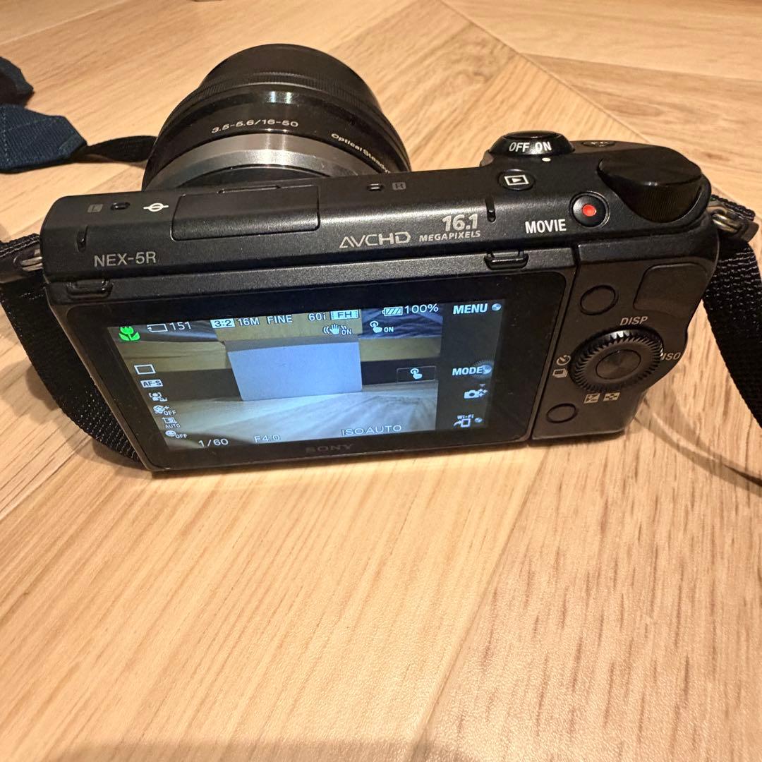 SONY NEX-5R ミラーレス SELP1650 EVF FDA-EV1S付
