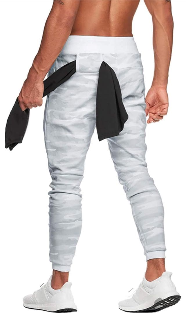 ASRV Jogger ホワイトカモフラージュ スウェットパンツ