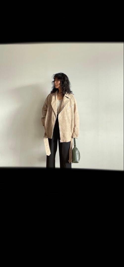 searoomlynn vintage ECOレザーBIG ライダース