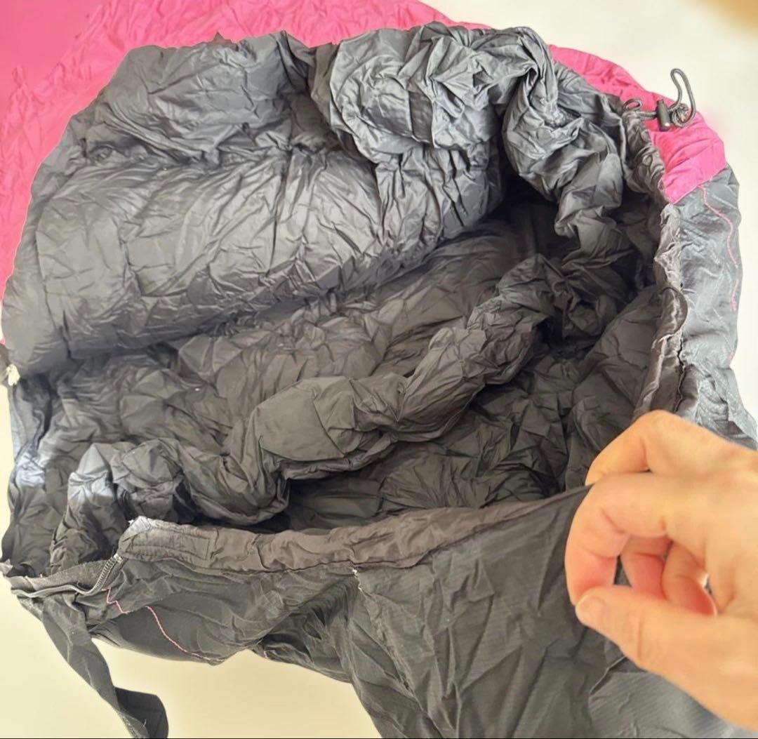 厳冬期最高峰モデル　特注品 左ファスナー ナンガ オーロラライト900SPDX