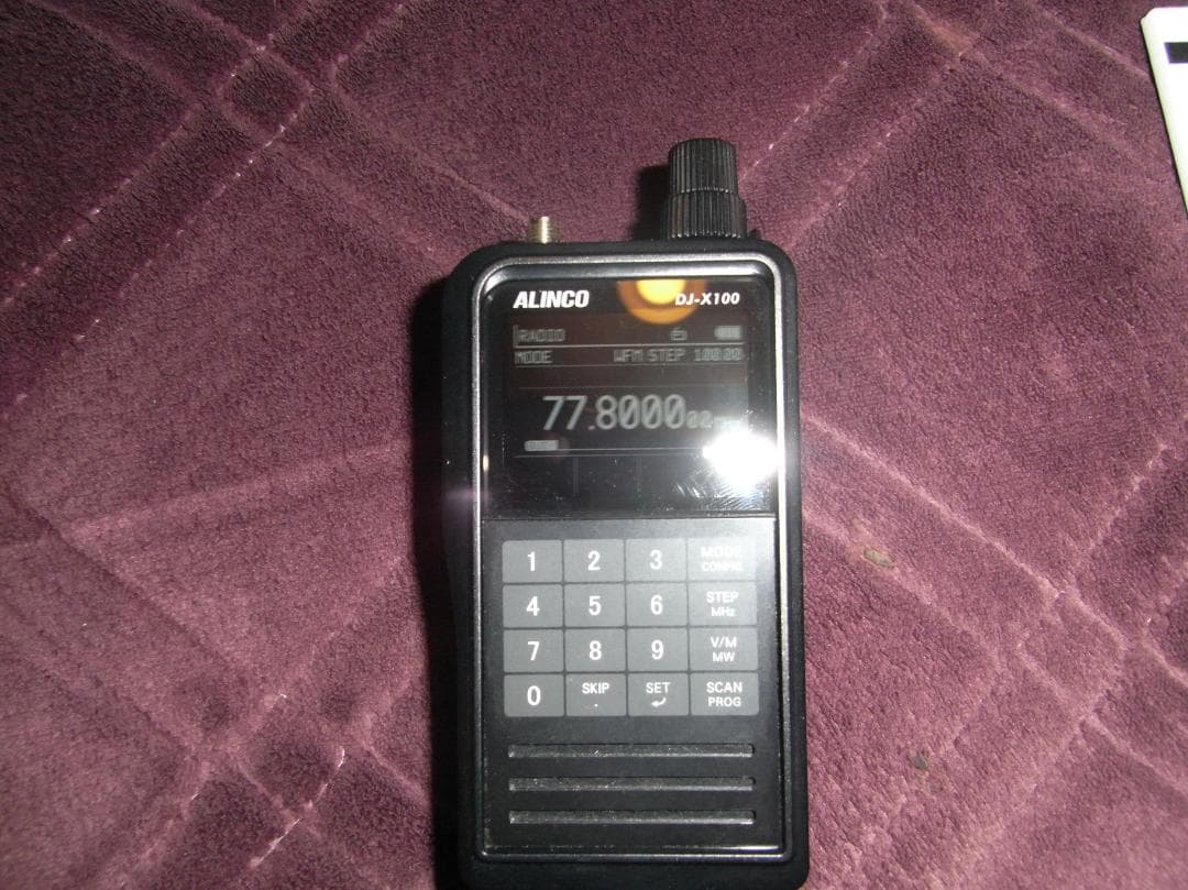 DJ-X100 受信改造済み 中古 ALINCO