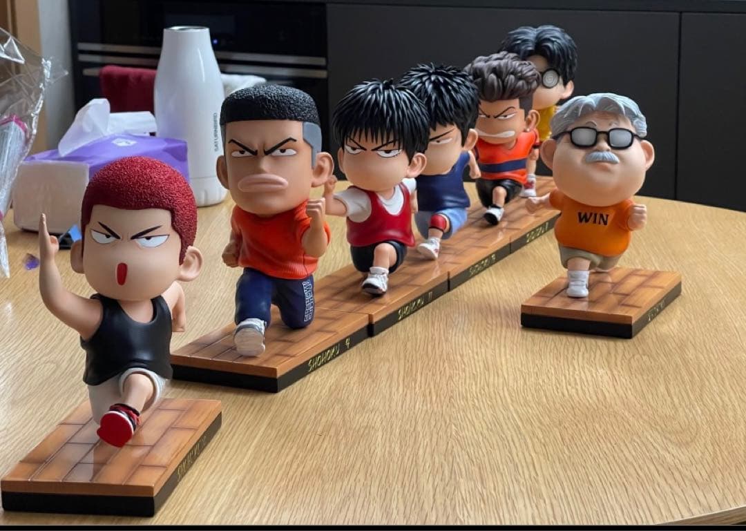 SLAM DUNKスラムダンク フィギュア ガレージキット7体