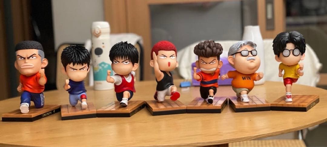 SLAM DUNKスラムダンク フィギュア ガレージキット7体