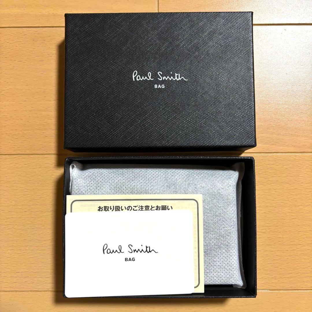 Paul Smith 名刺入れ　オールドレザー2 新品未使用品　ブラック　完売品