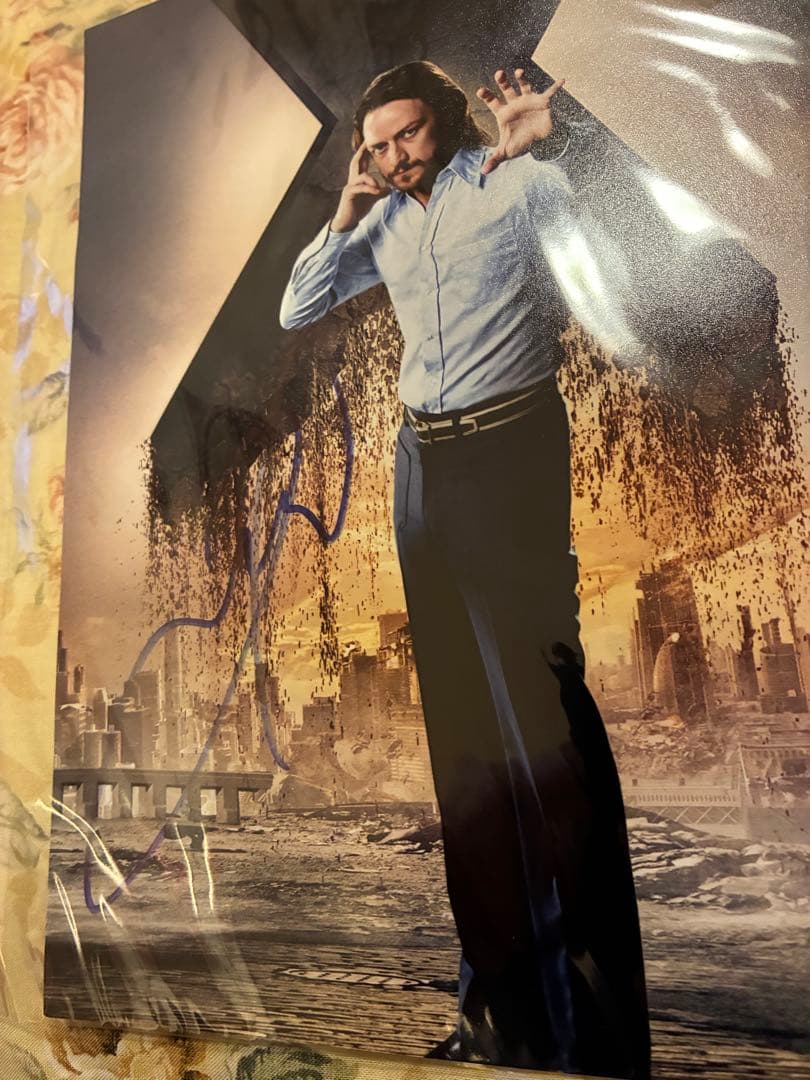 ジェームズ・マカヴォイ　直筆サイン