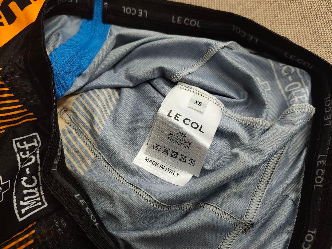 【新品】LE COL バーレーン・マクラーレン サイクルジャージ XSサイズ