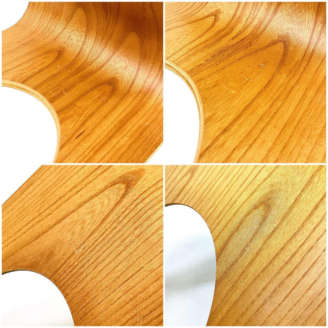 Tendo 天童木工 座椅子 2脚セット 藤森健次 曲げ木 ケヤキ板目 曲木⑳