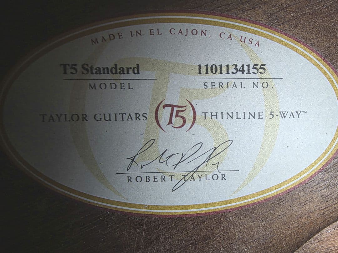 ギター Taylor guiter T5