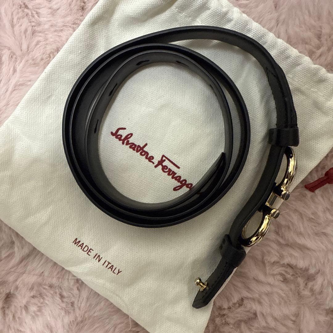 Salvatore Ferragamo レザーベルト103㎝