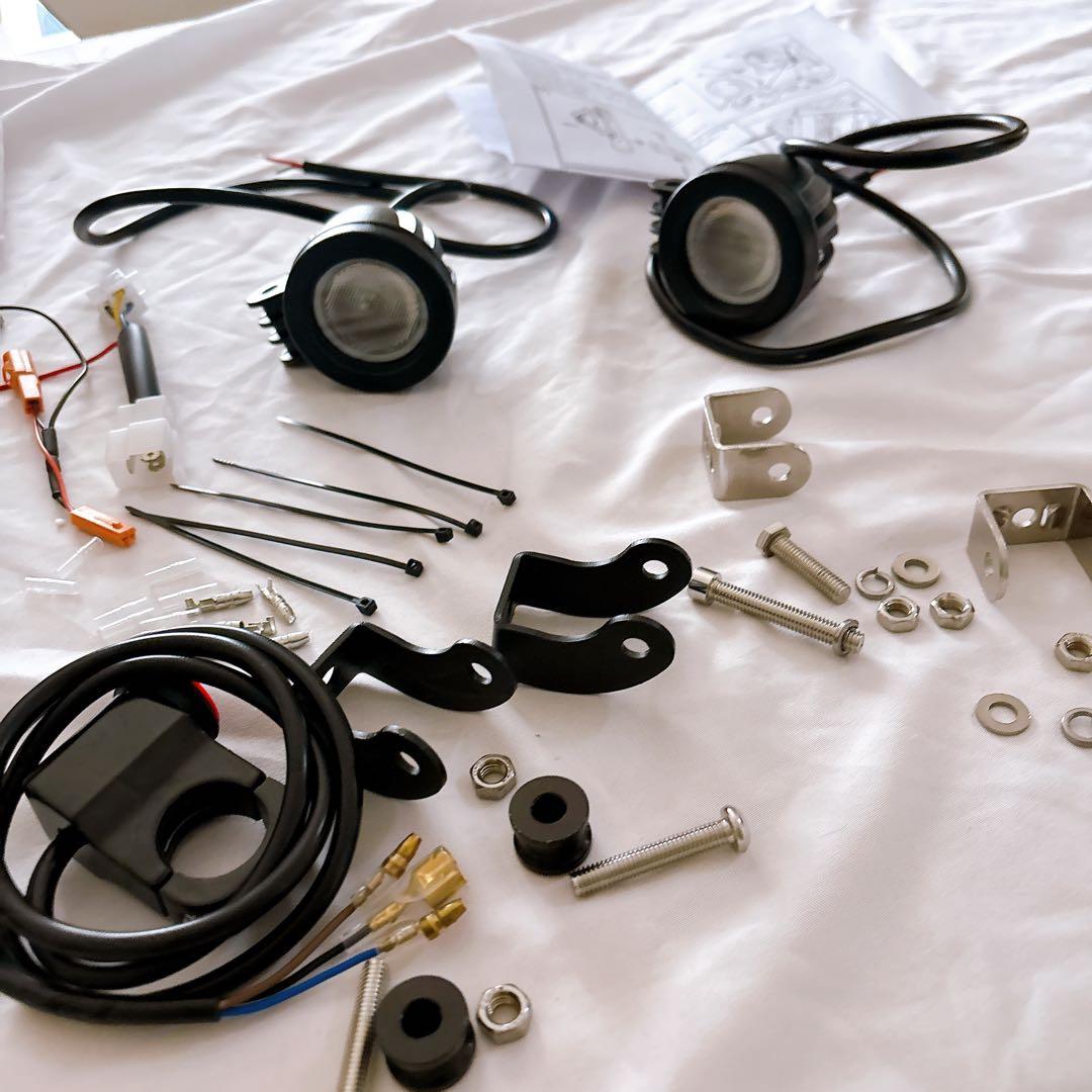 ☆LEDシャトルビームキット CT125ハンターカブ クリア 2灯 ライト