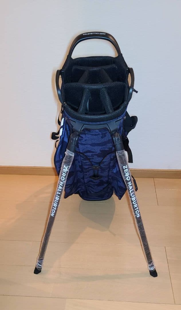 ZERO HALLIBURTON キャディバッグ ネイビースタンド