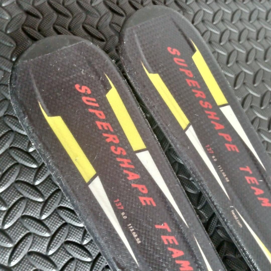 【137cm メンテ済み】中古ジュニアスキー板 HEAD ヘッド