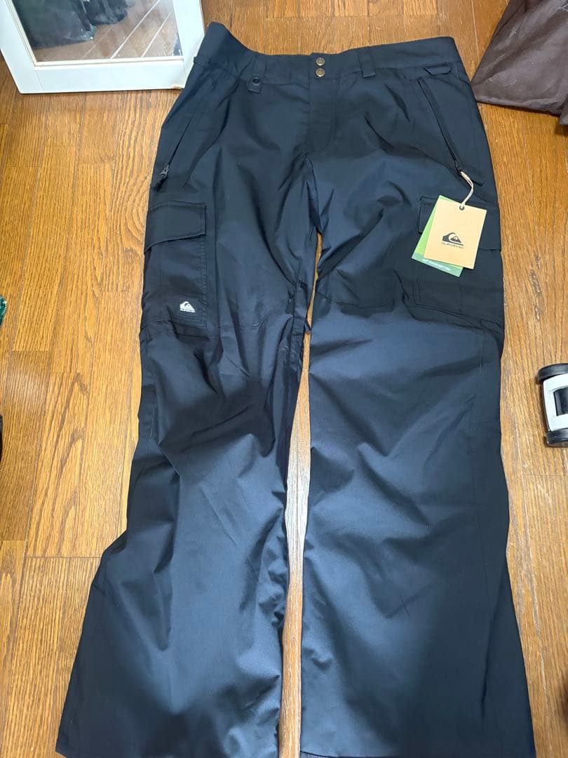Quiksilver スノーボードパンツ ブラック 新品タグ付き