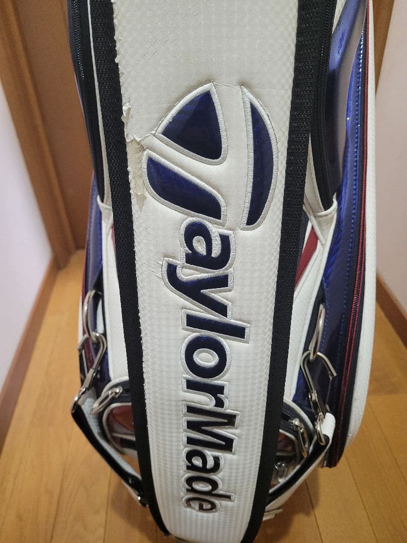 TaylorMade ツアーバック キャディバッグ トリコロール おまけ付き