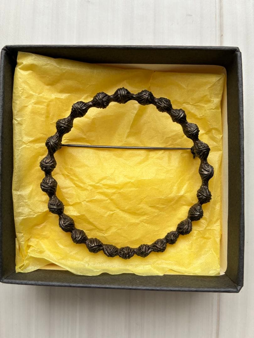 mina perhonen ブローチ 真鍮