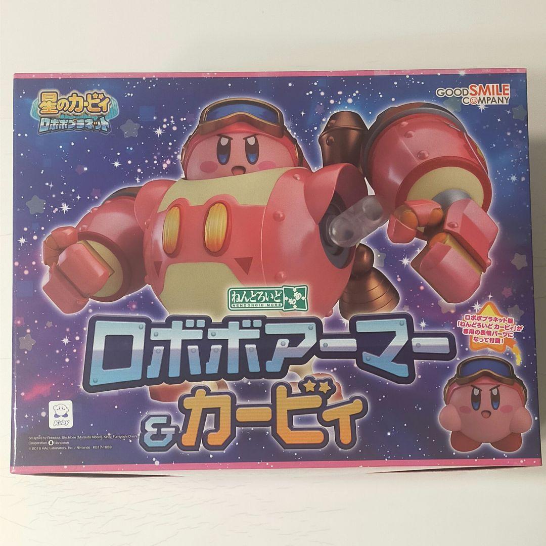 新品未開封 ねんどろいどもあ ロボボアーマー&カービィ
