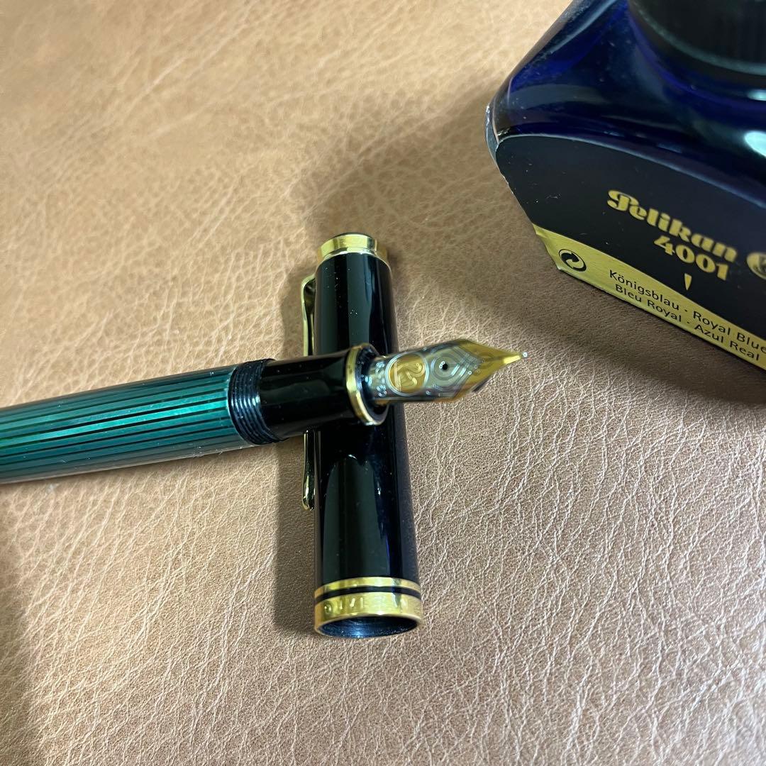 【美品】ペリカン スーベレーン M400 万年筆 F