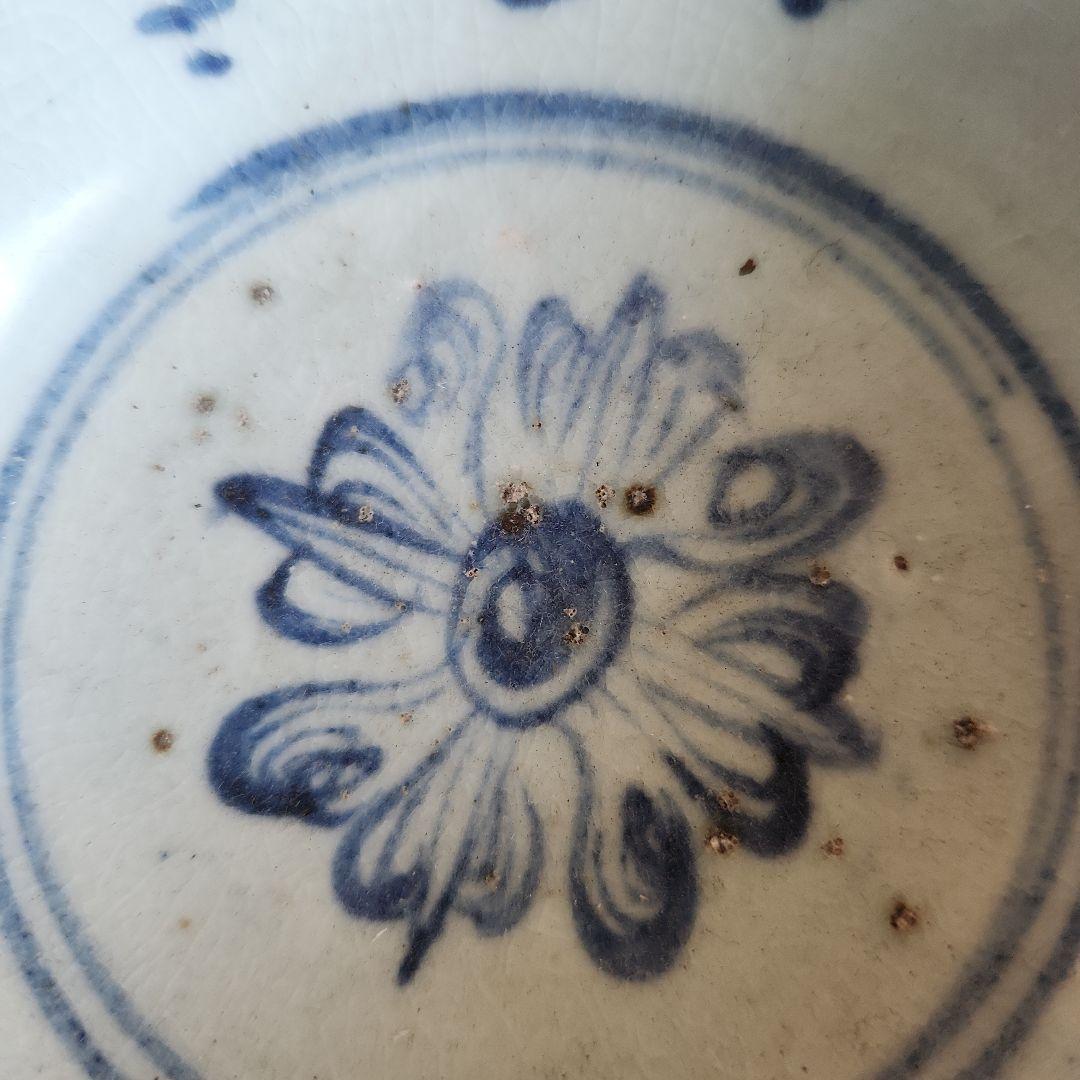 中国明朝中期頃の染付け碗