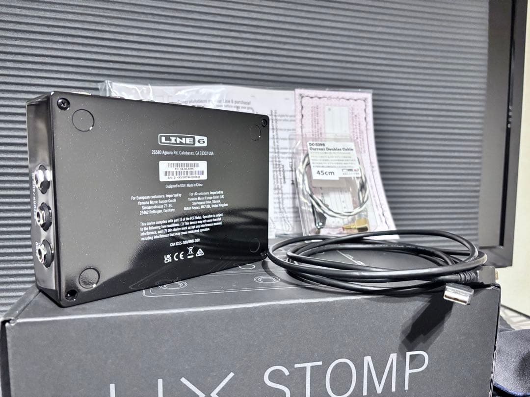 いさ　LINE6 HX Stomp オヤイデケーブル付属　美品