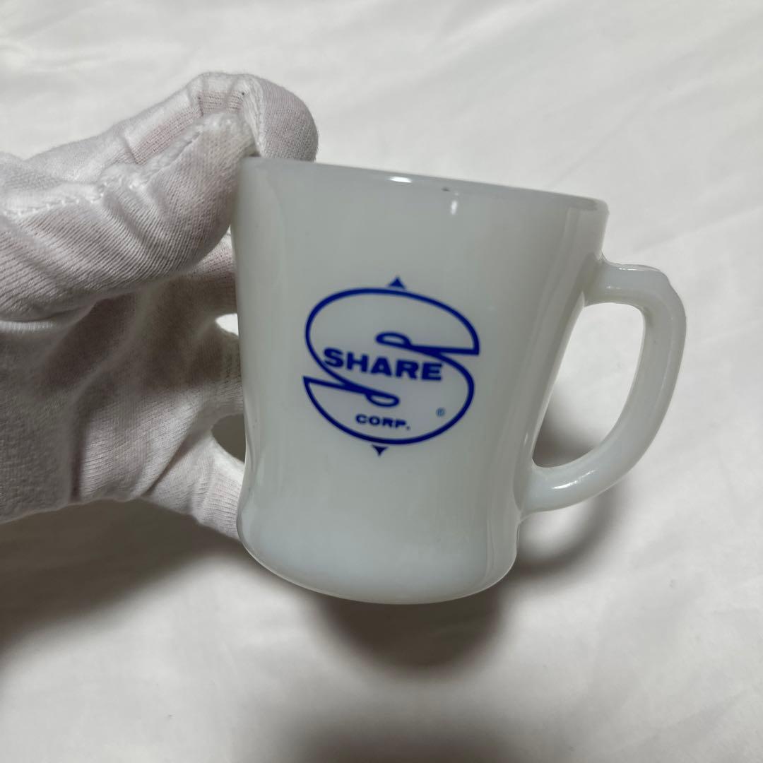 希少　人気　Fire King SHARE Dハンドルマグ　ヴィンテージ