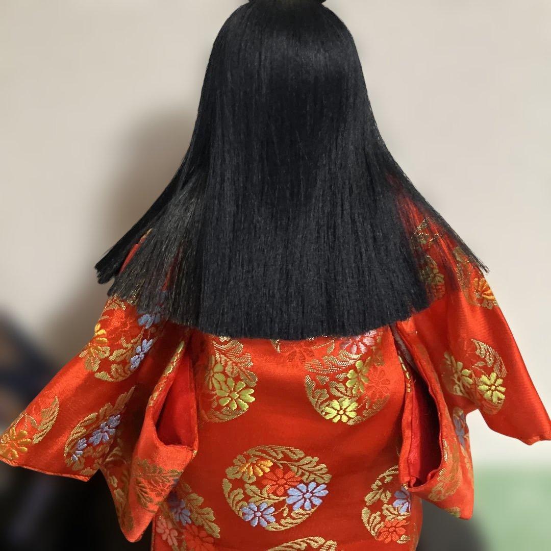 日本人形　男の子女の子　上品な顔立ち