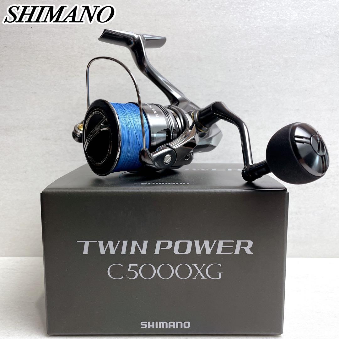 未使用級✨シマノ 24TWIN POWER C5000XG スピニングリール