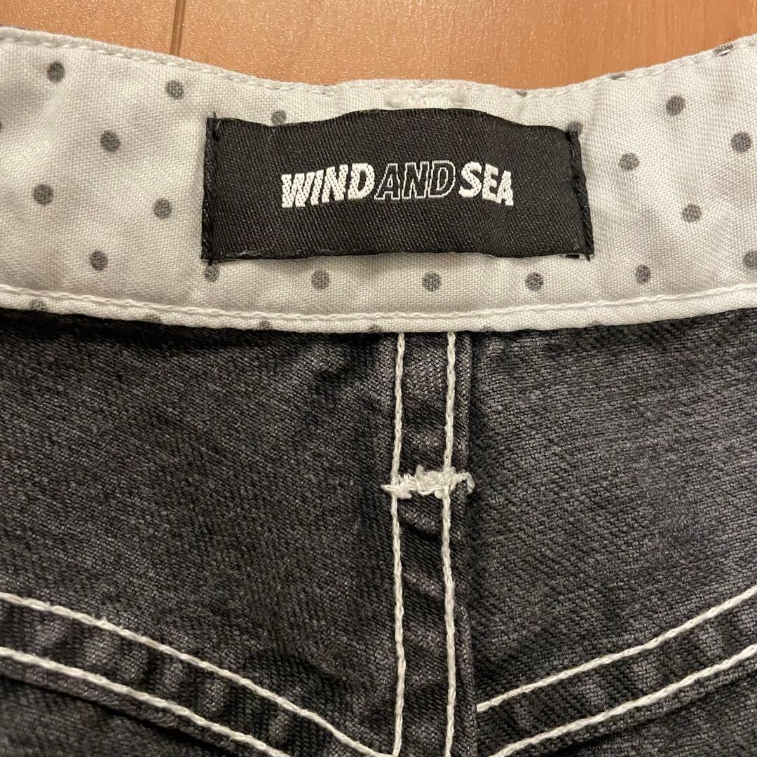 WIND AND SEA LOOSE DENIM PANTS デニムパンツ