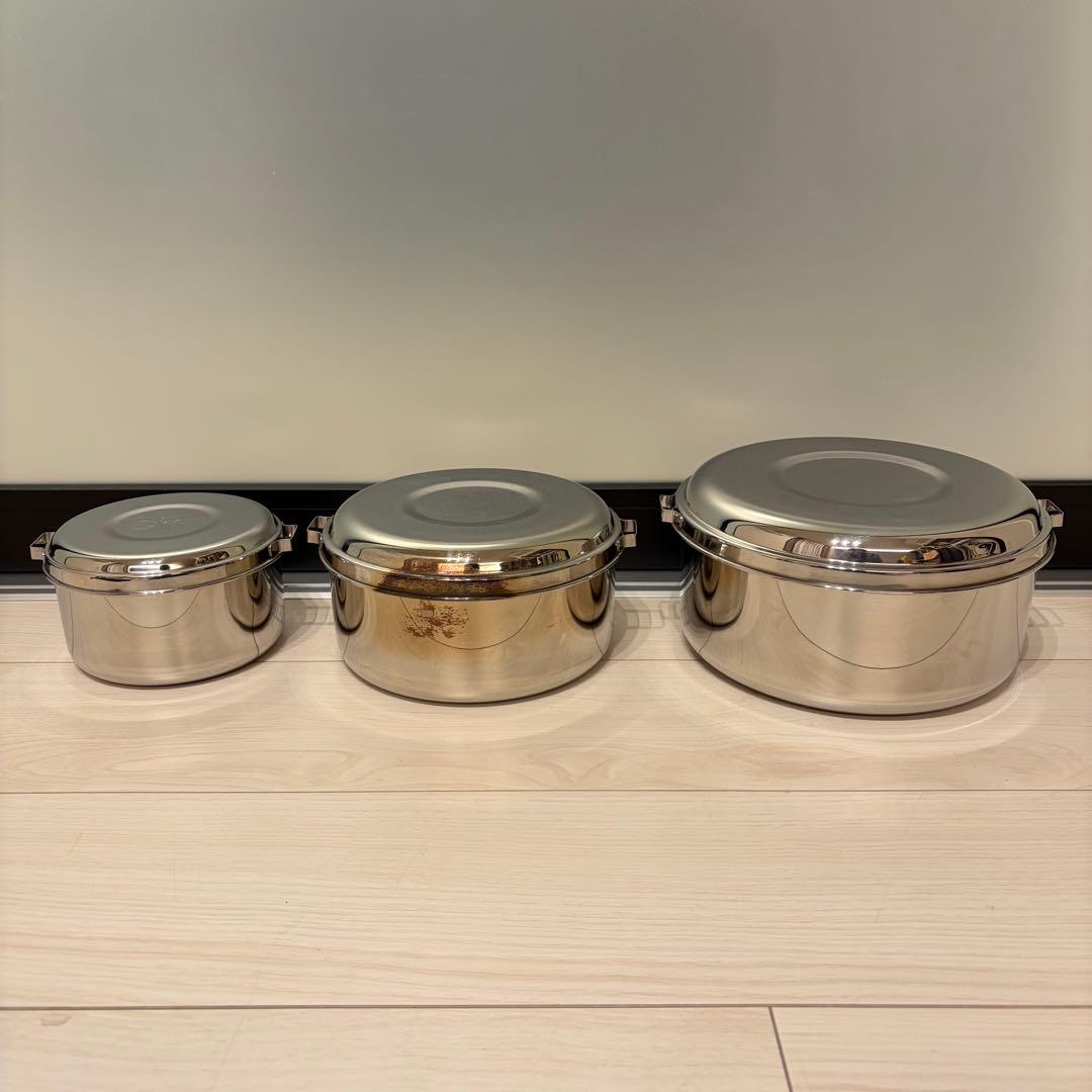 【美品】MSR アルパイン 4 ポットセット ステンレス クッカー