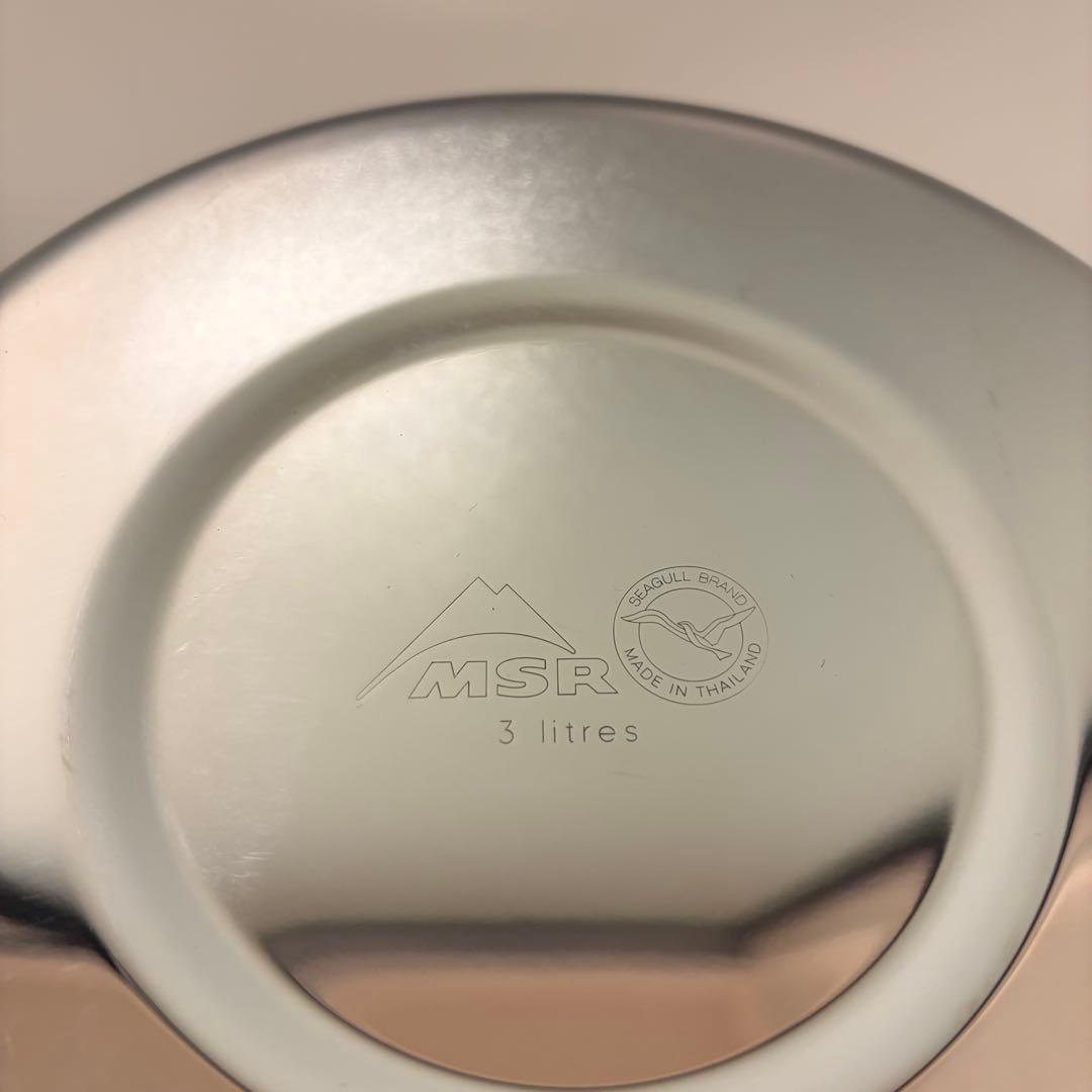 【美品】MSR アルパイン 4 ポットセット ステンレス クッカー