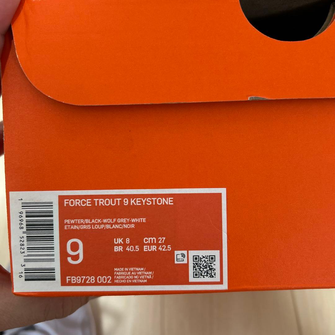 日本未発売/新品未使用/NIKEフォーストラウトキーストーン/スパイク27cm