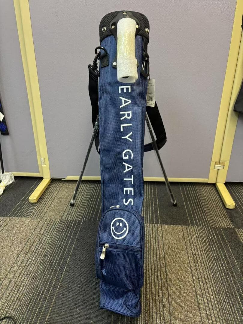 PEARLY GATES セルフスタンドバッグ/ネイビー