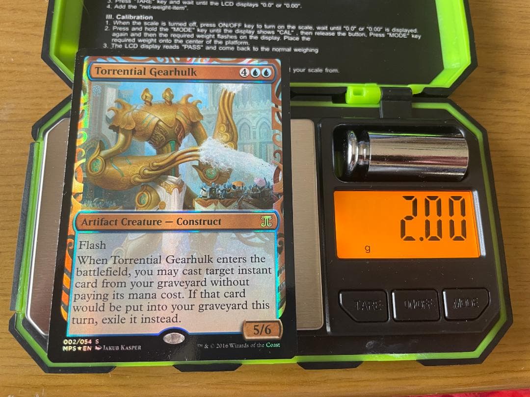 【Foil】奔流の機械巨人 英語 (BA)