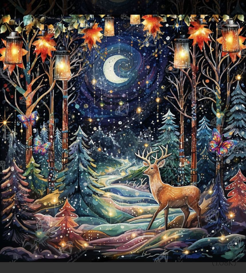 ダイヤモンドアートクラブ　DAC クリスマス　ダイヤモンドペインティングキット