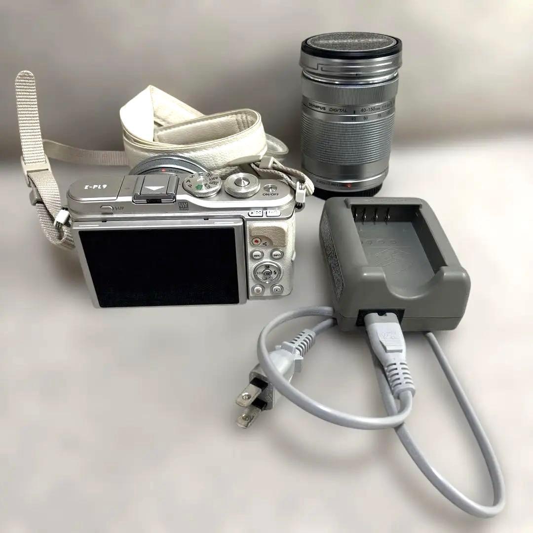 OLYMPUS PEN E-PL9ホワイト ミラーレスカメラ