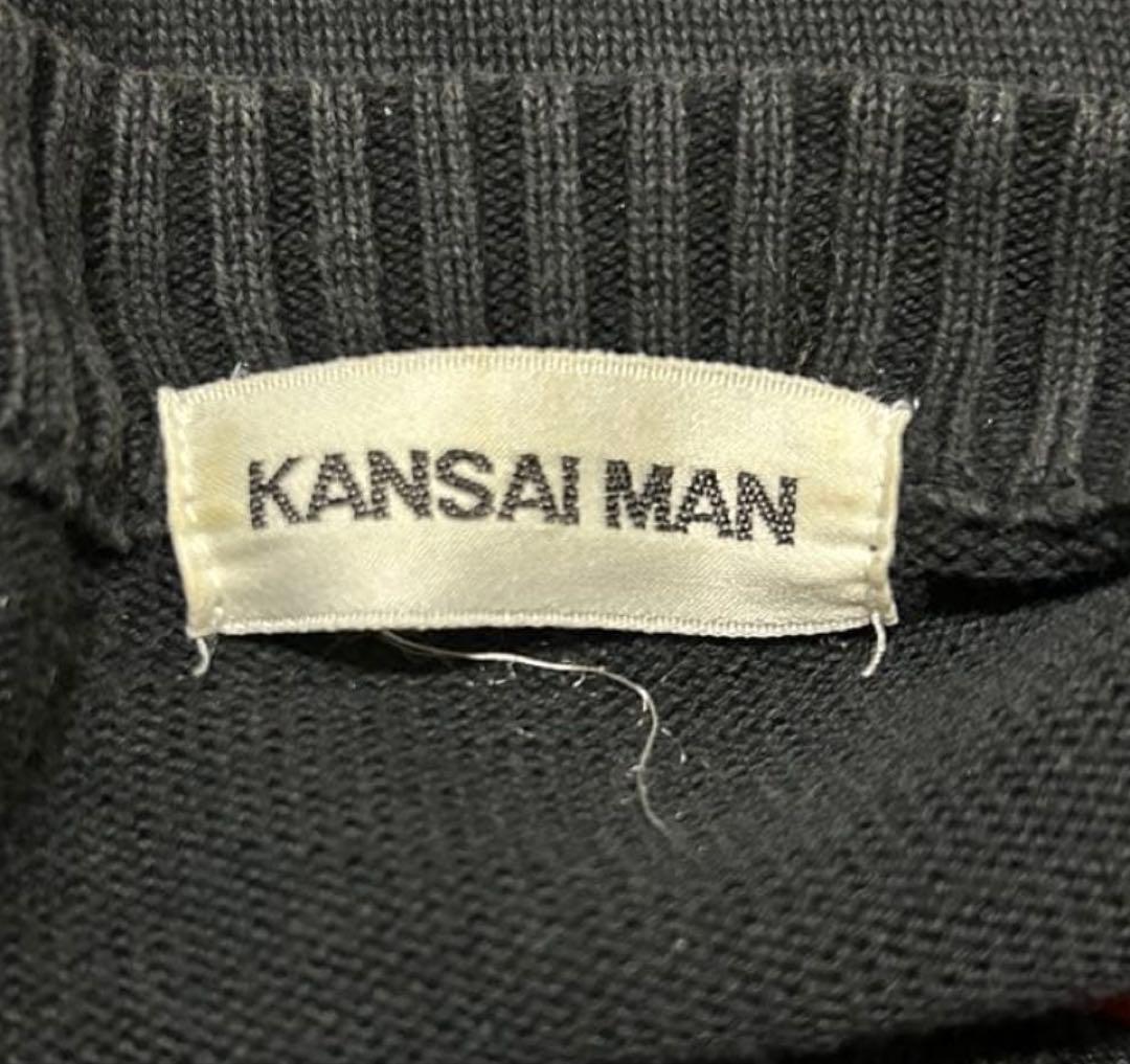 コウジ様用◎80s~90s◎山本寛斎 KANSAIMAN ニットセーター 丈72