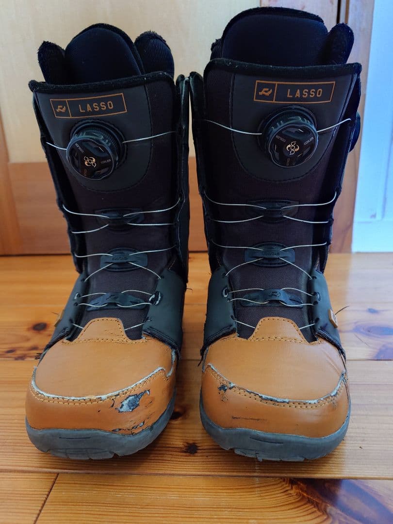 美品　RIDE スノーボード　スノボー　ブーツ　LASSO ダブルボア