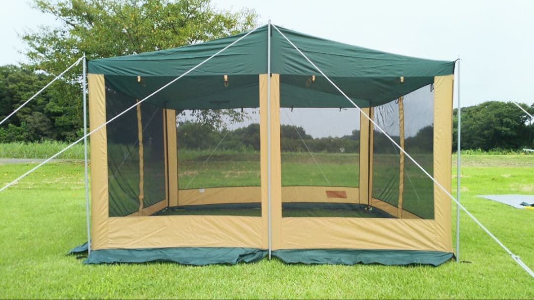 【美品】　コールマン　スクエアスクリーン　タープ340