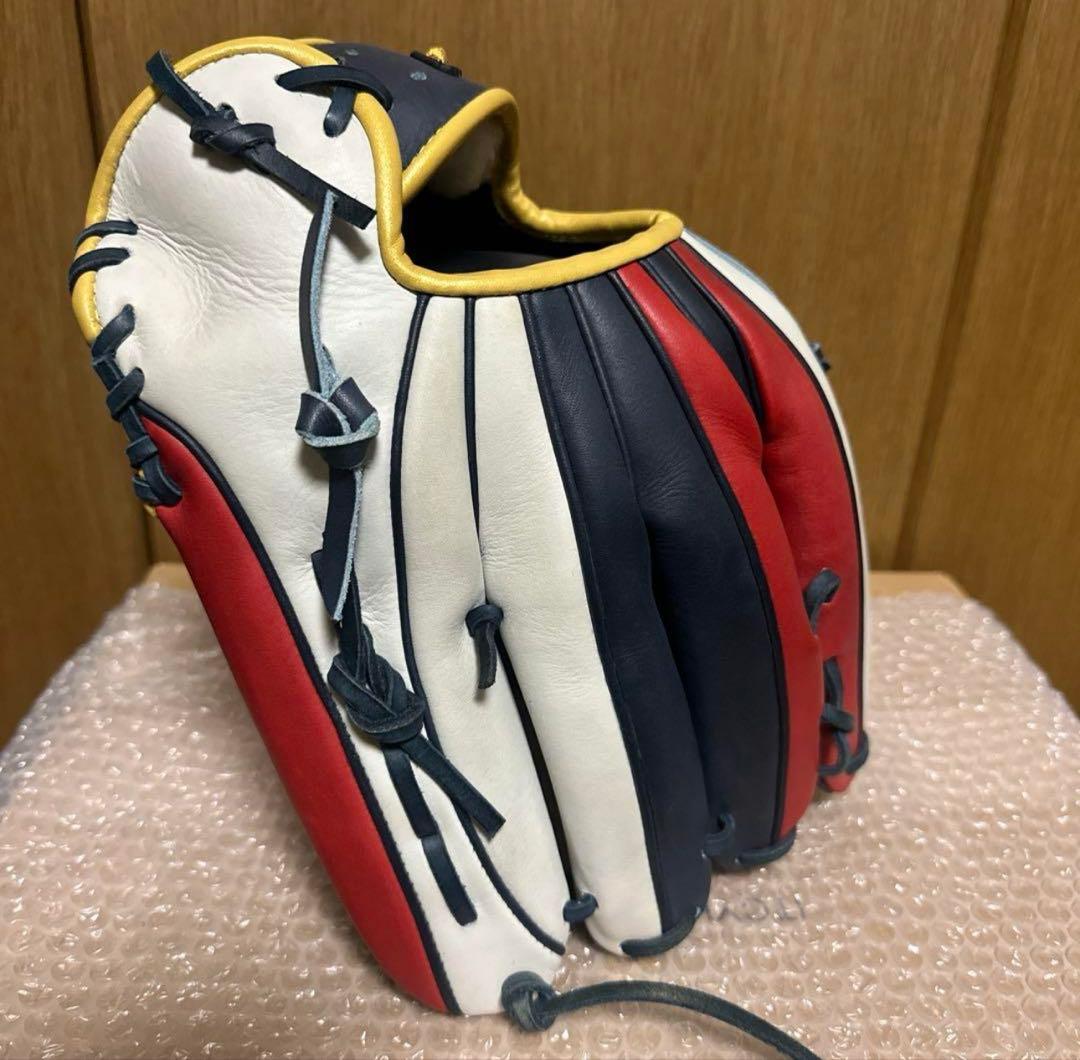 軟式レザーグローブ 多色デザイン