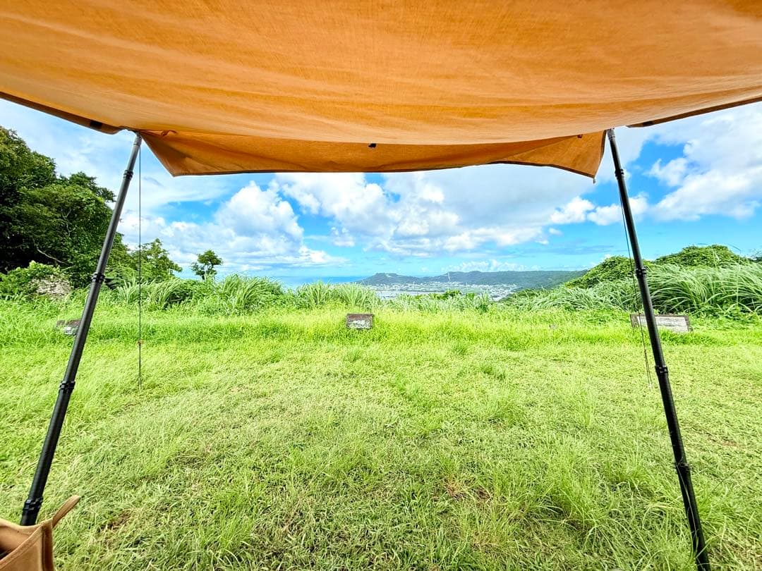 バンドック☆ソロベースex☆フロントウォール&純正二又ポール2本付☆人気の改良型