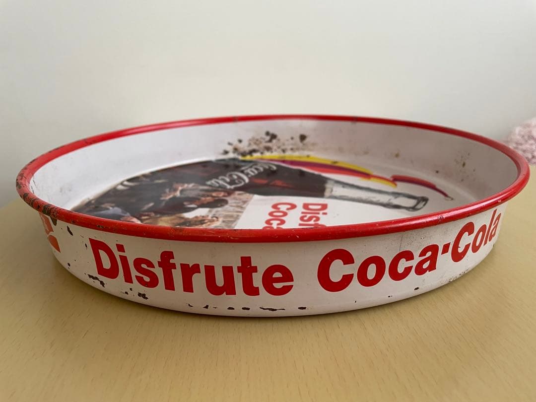 (希少) メキシコ製 ヴィンテージコカコーラ トレイ Coke Tray MEX