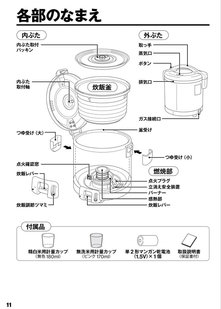 Rinnai ガス炊飯器 こがまる　RR-050FS（A）(DB) 都市ガス用