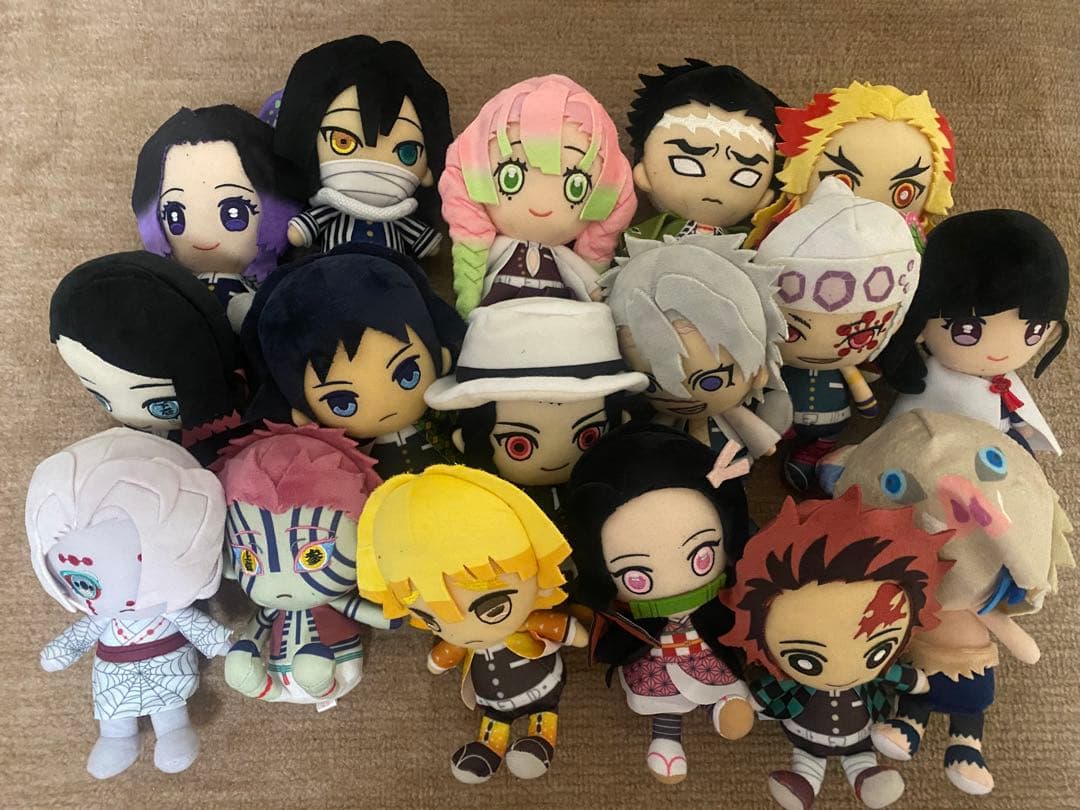 鬼滅の刃 ぬいぐるみ 17体セット