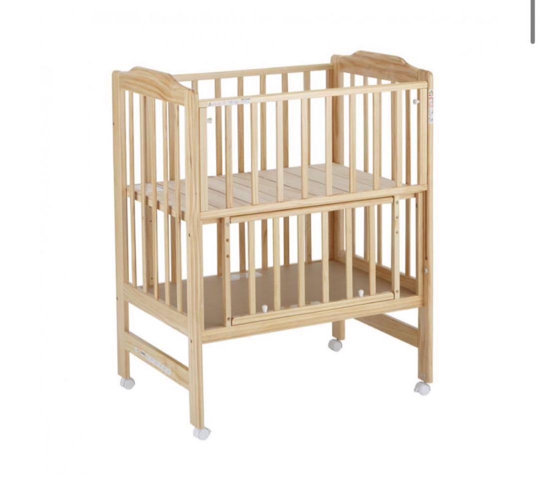 katoji カトージ ベビーベッド ミニ ハイタイプ　【都下直接取引】