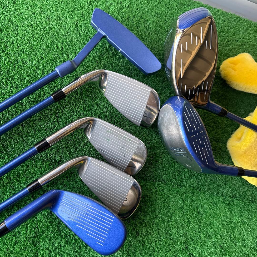 ルーニーチューンズ　キャディバッグ　レディースクラブセット付き