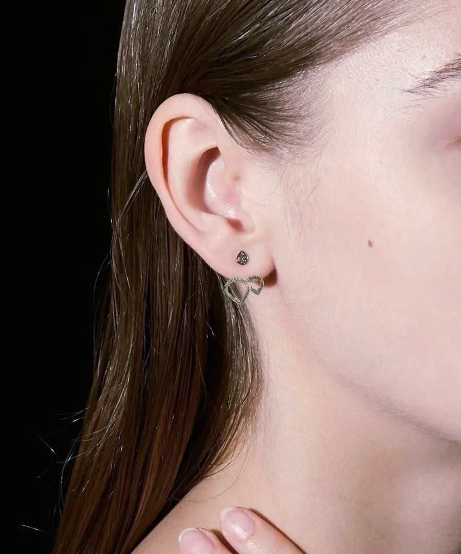 Artida Oud [lotus] ダイヤモンド ピアス&チャーム シングル