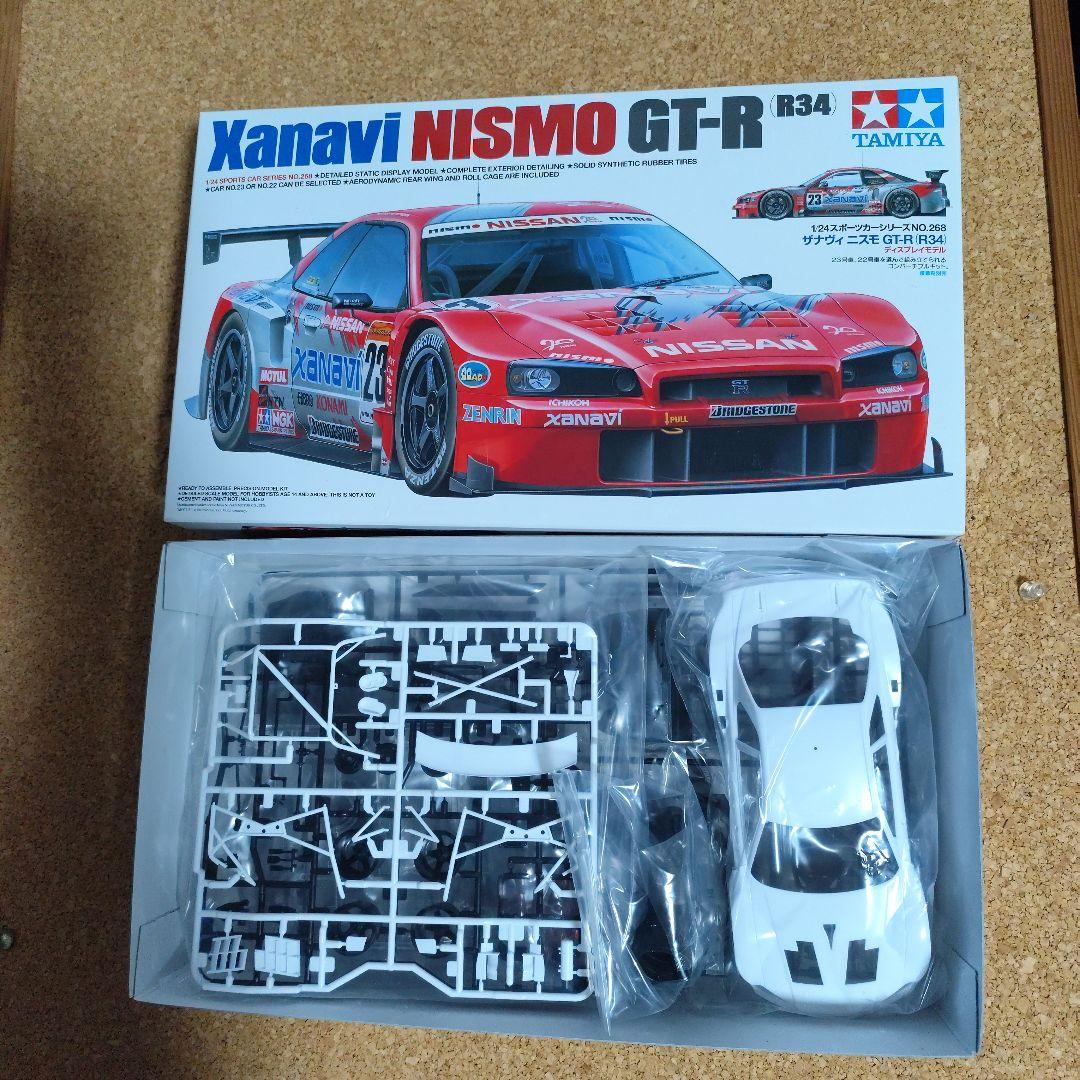 ホビーラジコン TAMIYA Xanavi NISMO GT-R R34 1/24